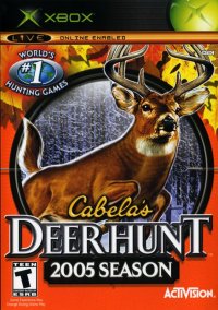 Cabela's Deer Hunt 2005 season PAL Xbox PAL box art